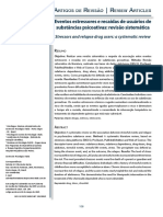 Eventos Estressores e Recaídas de Usuários de Substâncias Psicoativas