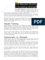 Build Muscle or Gain Strength: Key Differences