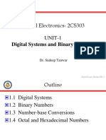 DS Lect 1 Digital System and NS