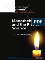 Monotheism and The Rise of Science by J. L. Schellenberg