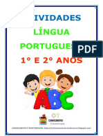 Atividades de Língua Portuguesa 1º e 2º Anos