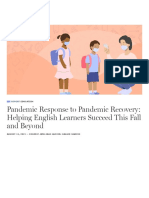 Pandemic Response to Pandemic Recovery_ Helping English Learners Succeed This Fall and Beyond