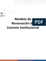 Modelo Relicenciamiento