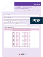 Ensino Fundamental - 4º Ano Ef - Língua Portuguesa - p0401