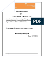 Ilide - Info The Bank of Punjab Internship Report PR