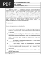 Week2 ENTERPRISE ARCHITECTURE