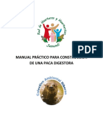 MANUAL PRÁCTICO PARA CONSTRUCCIÓN DE UNA PACA DIGESTORA