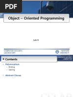 Lab08 Abstract Classes & Polymorphism