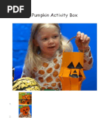 Kidzplay Pumpkin Activity Box