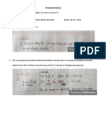 2º Examen Parcial de Circuitos Eléctricos 2