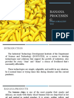 Banana Processin G: Earn A Healthy WAY