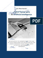 Digital Typography Artificial Intelligence: Dr. Peter Karow