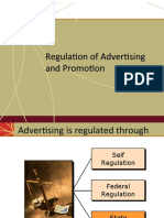 Regulation of Advertising and Promotion