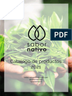 Catálogo Sabor Nativo 2021