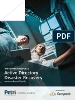 Active Directory Disaster Recovery: Whitepaper Resource