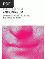 Roberto Zapperi, Adiós, Mona Lisa. La verdadera historia del retrato más famoso del mundo (fragmento)