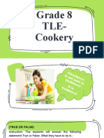 Grade 8 Tle-Cookery