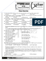 Class Exercise: Directions For Questions 6 To 9: Read The Following Information Carefully and Answer The Questions Given