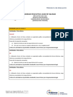 Ficha de Proyectos Disciplinarios 3ERO - FISICA ACTIVIDADES SEMANA 1