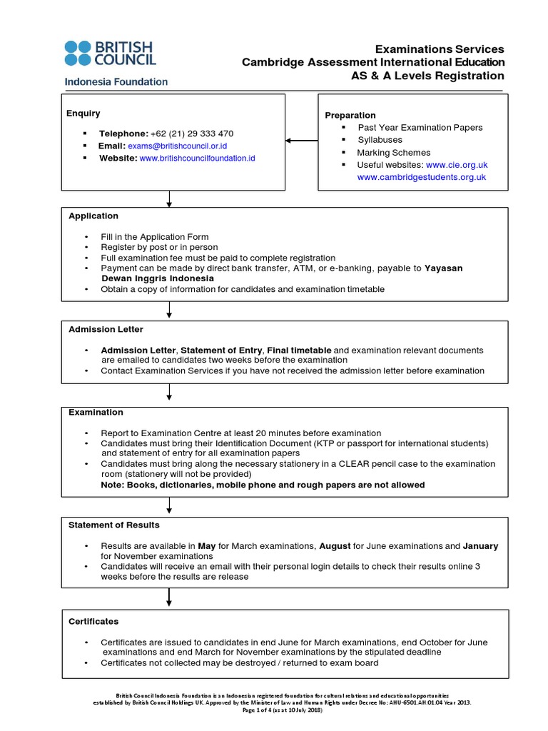 Exam Process As A Level March 2021 | PDF | Gce Advanced Level (United ...