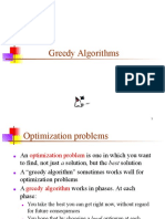 Greedy Algorithms Optimization Problems