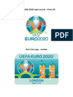 UEFA EURO 2020 Logo Launch - Press Kit