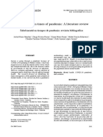 Mental Health in Times of Pandemic: A Literature Review: Artículo de Revisión