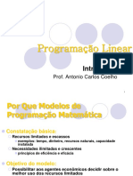 Programação Linear - 1