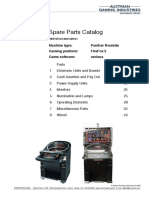 Spare Parts Catalog: Machine Type: Panther Roulette Gaming Platform: Firefox 2 Game Software: Various