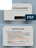 Basic Philosophy (Estimation)
