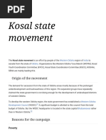 Kosal State Movement