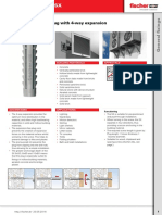 TÀI LIỆU TẮC KÊ NHỰA FISCHER - FIS SX