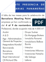 Brochure de empresas panameñas en BMP