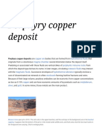 Porphyry Copper Deposit Notes