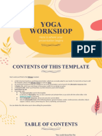 Yoga Workshop by Slidesgo