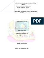 Actividades Desarrolladas Durante El Modulo Didacticas de Las Tic