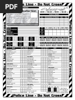 Eclipse Phase Character Sheet Editable GG | PDF