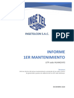 Informe Tecnico 1er Mtto GLP Utp Hyo