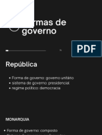 Formas de Governo