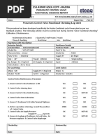 Hazira Site - Control Valve Calibration Sheet