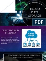 Cloud Data Storage: Prepared by Taranych Artem Provodov Danylo
