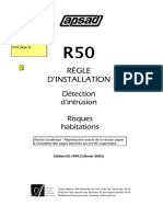 R50 Détection Intrusion Risques Habitations