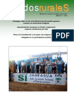Revista Mundos rurales CHaragua reinvindicacion guarani CIPCA 2010