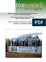 Revista Mundos Rurales CHaragua Reinvindicacion Guarani CIPCA 2010