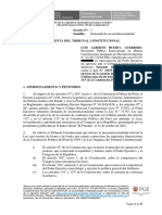 Demanda de Inconstitucionalidad contra la Ley 31355