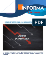 Fenailp Informa Speciale Crisi d'Impresa