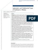 Estimating Asymptomatic and Undetected Cases in TH