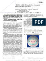 A GaN Diamond HEMTs With 23 W MM For Next Generation High Power RF Application