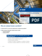 Catalyst Losses and Troubleshooting: Jason Goodson, Basf Joe Mclean, Astron