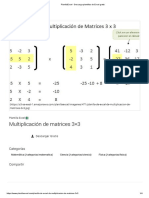 Multiplicación de Matrices 3×3: Categorías